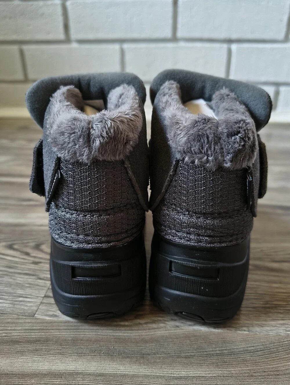 The North Face Toddler Alpenglow II Snow Boots Black Grey